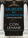 Murder by definition 42nd street library mystery series, book 4.